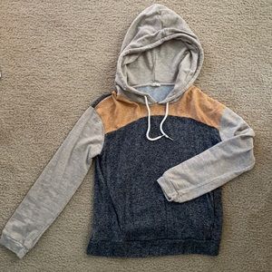 Color block hoodie